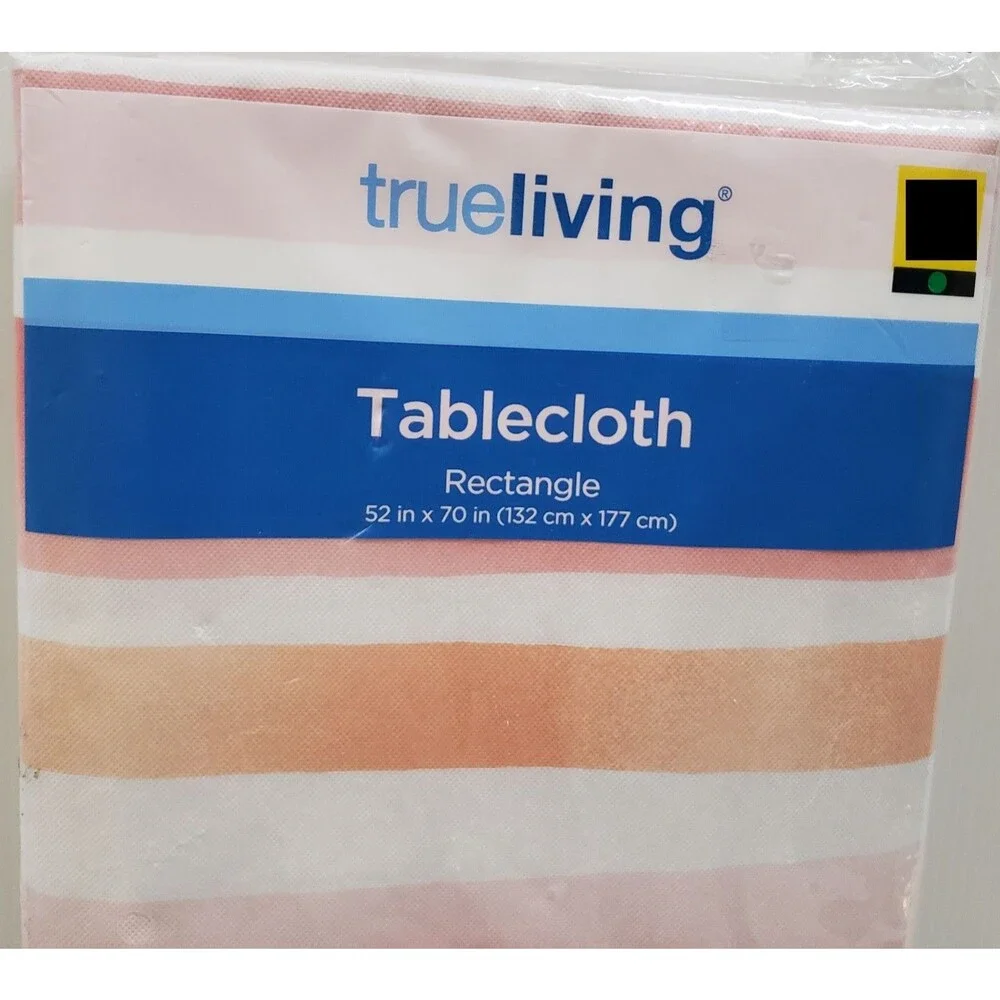 Printed Peva Vinyl Tablecloth,52